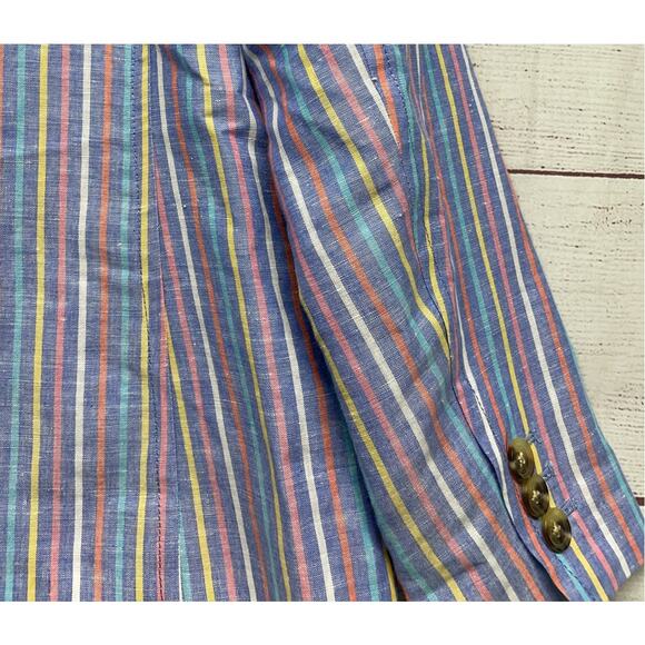 Vineyard Vines Women's Striped Blazer - Multicolor - Picture 14 of 14